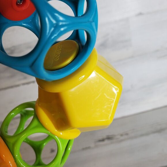 HTF Oball Clicky Twister Easy Grasp Rattle Baby Infant Sensory Toy Click & Twist - Picture 7 of 8